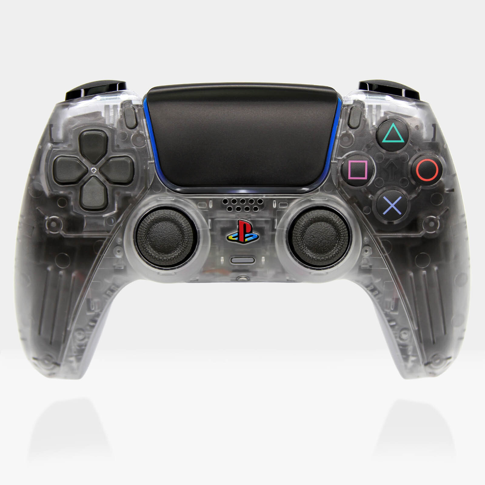 DS4 Crystal Clear PS5 Controller Killscreen x Sony DS4 Crystal Clear PS5 Controller Killscreen x Sony
