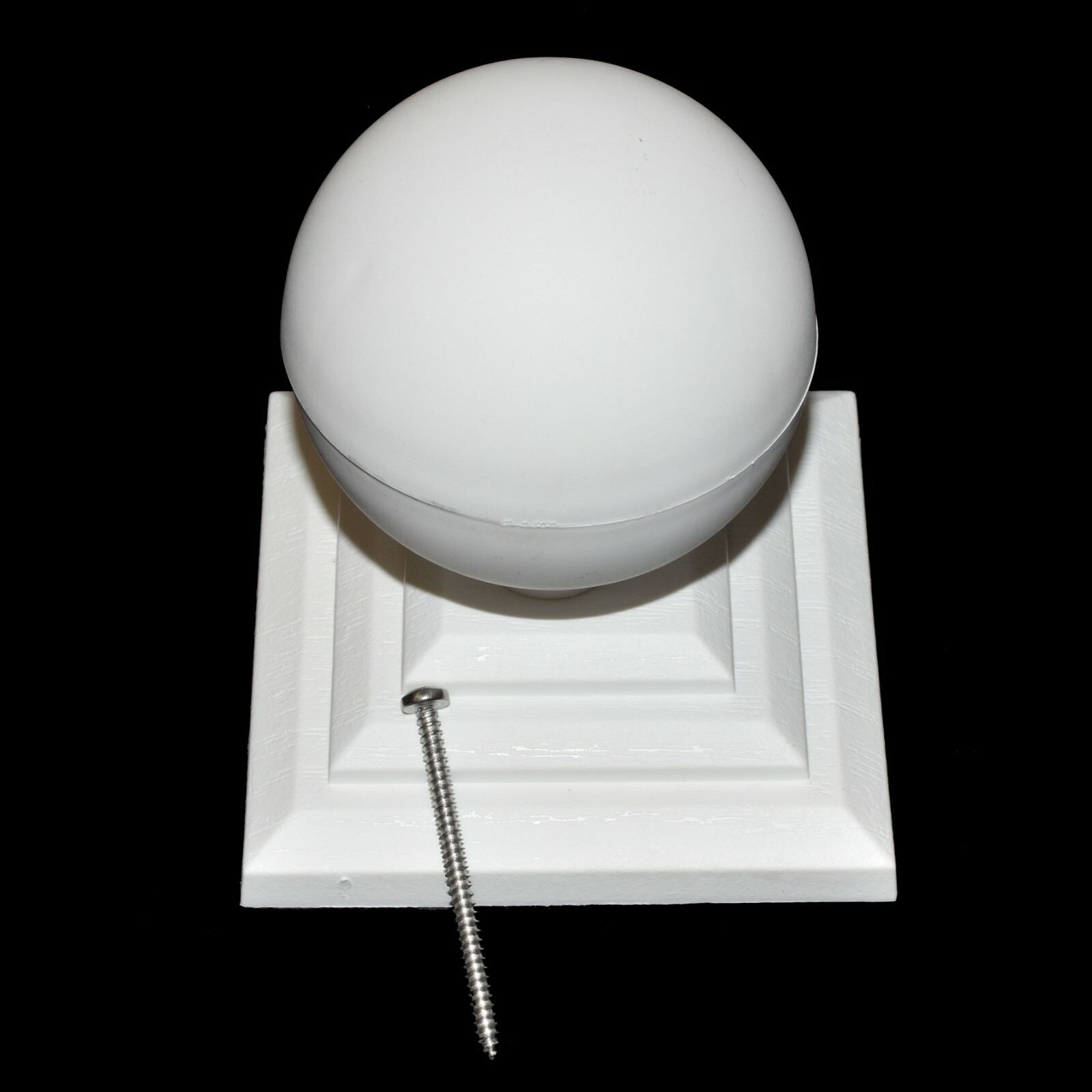 Home & Garden STAINLESS SCREW COMPOSITE CAP AND ACORN FINIALS TO SUIT 4