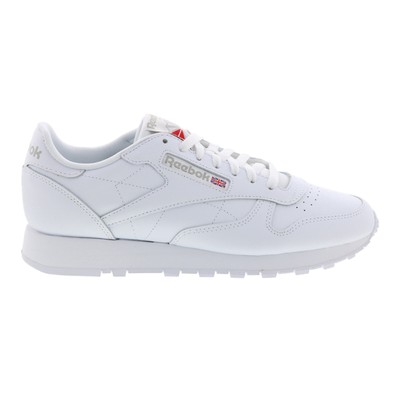 

Reebok Classic Leather GY0953 Мужские белые кроссовки на шнуровке Lifestyle Обувь, Белый, Reebok Classic Leather