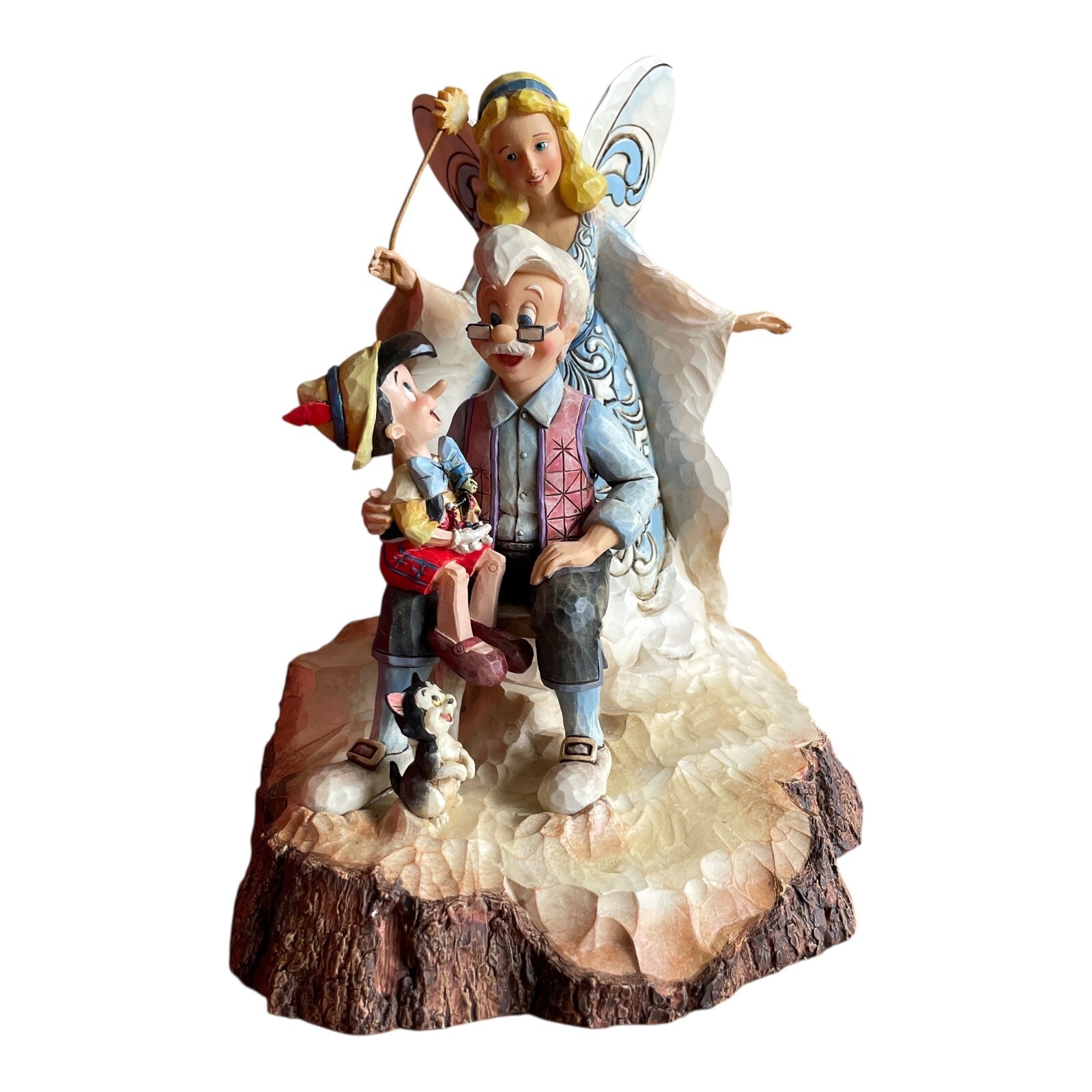 ピノキオdisney showcase collection pinocchio Enesco Jim Shore Disney Showcase Collection Pinocchio Wish