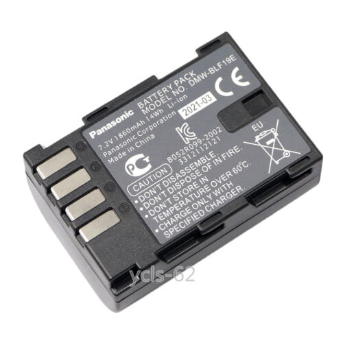Genuine Panasonic DMW-BLF19 Battery for Lumix G9, GH5S, GH5, GH4, GH3 Camera Genuine Panasonic DMW-BLF19 Battery for Lumix G9, GH5S, GH5, GH4, GH3 Camera