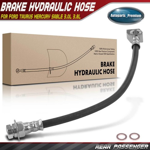 Rear Right Brake Hydraulic Hose for Ford Taurus Mercury Sable V6 3.0L 3.8L Wagon