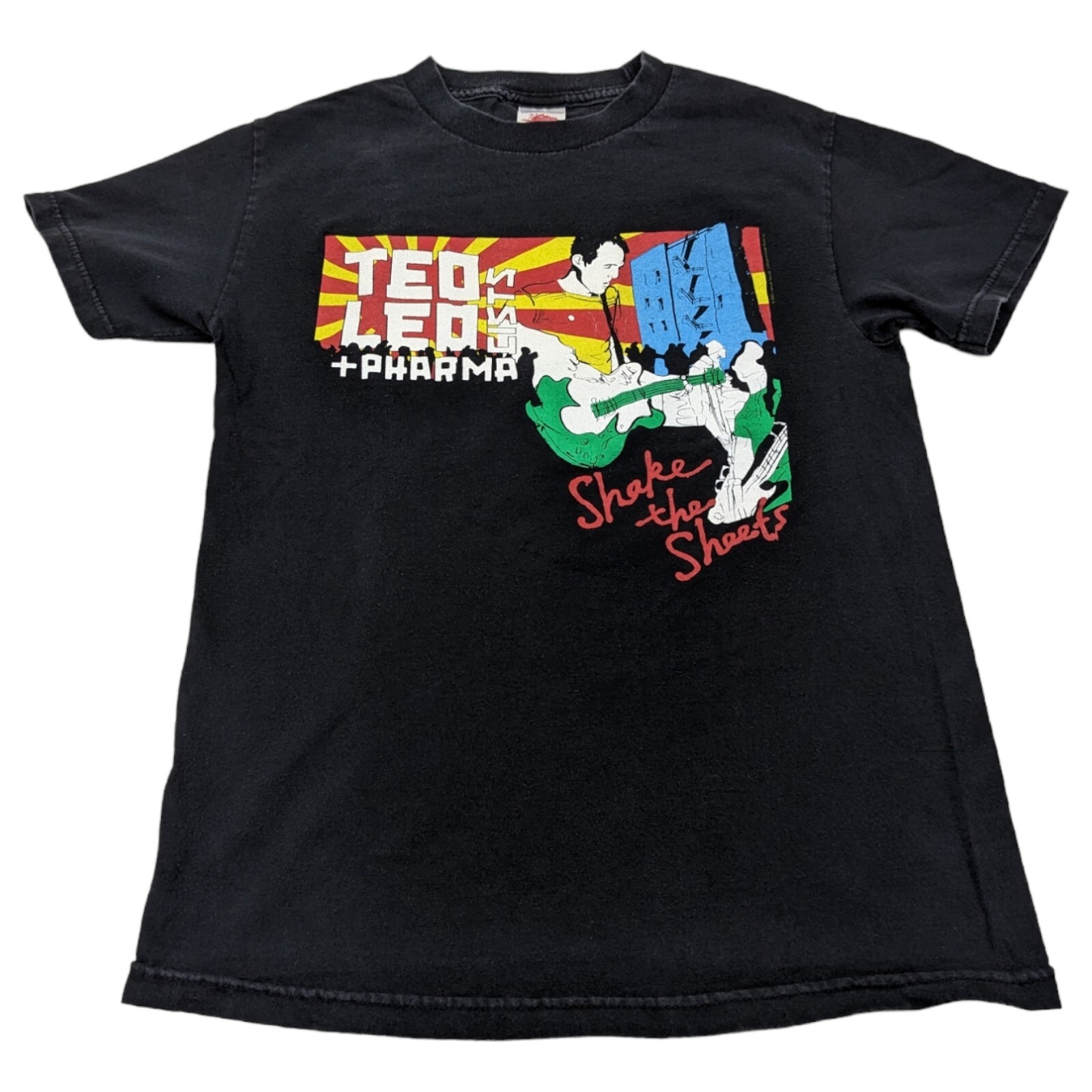 Ted Leo + Pharmacists Shake The Sheets Band T-Shirt