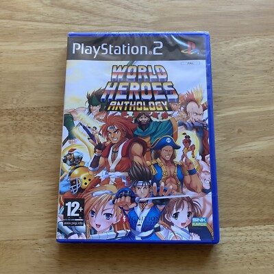 World Heroes Anthology - PlayStation 2 PS2 - PAL - New + Factory Sealed