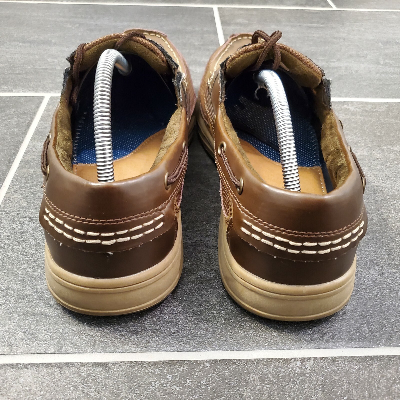 Magellan Outdoors Leather Boat Shoes 