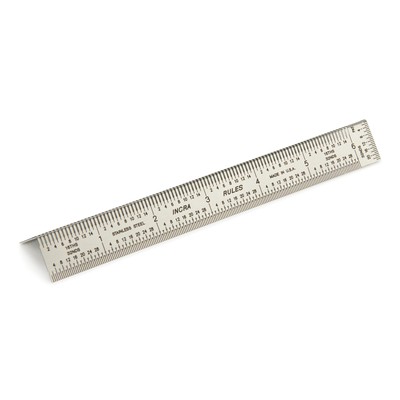 6'' Precision Bent Edge Rule