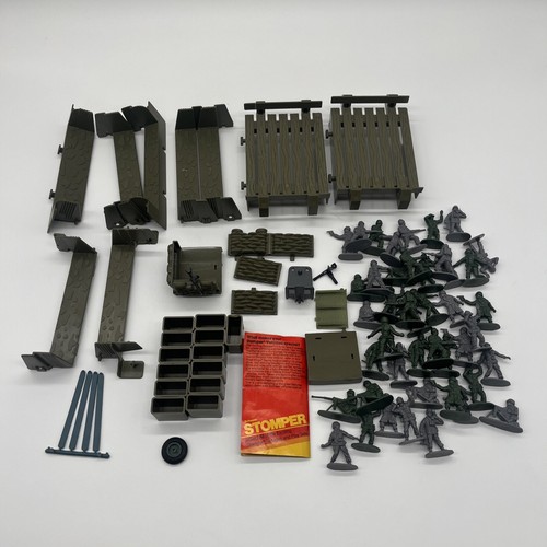 Stompers Mobile Force Bridge Buster Set Incomplete! No Tanks