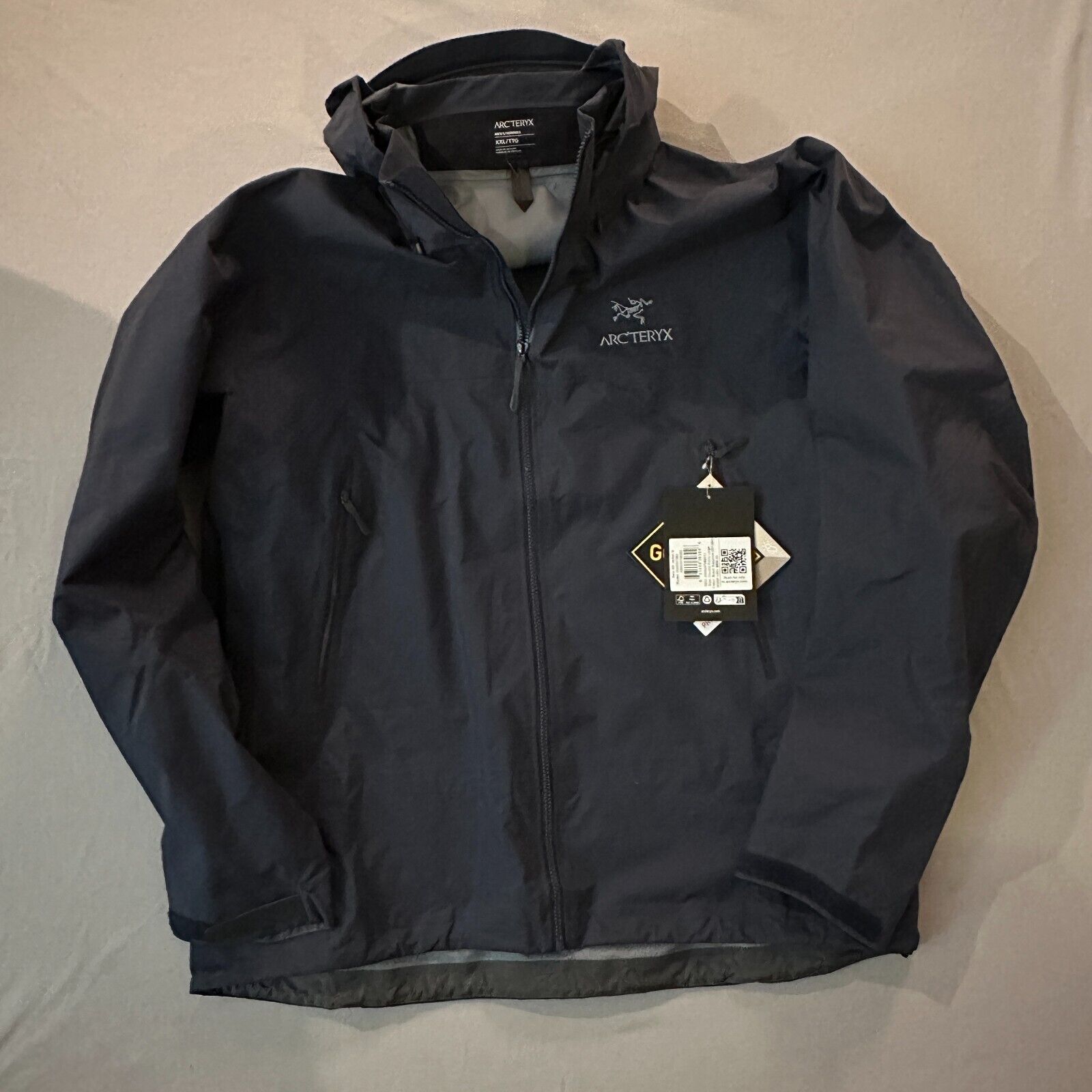 Arc'teryx Men's Beta AR Jacket 2XL XX-Large Hooded Black Arc'teryx Men's Beta AR Jacket 2XL XX-Large Hooded Black