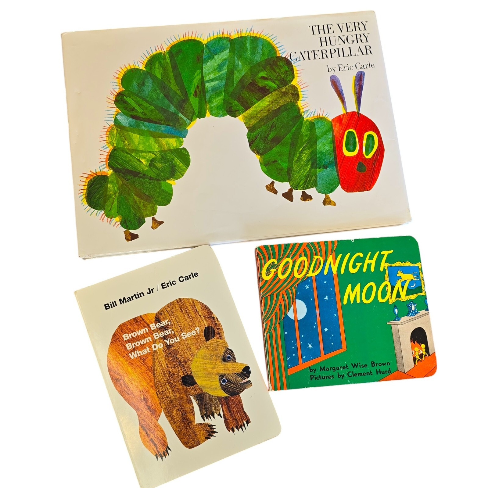Classic Childrens Book Lot Eric Carle Very Hungry