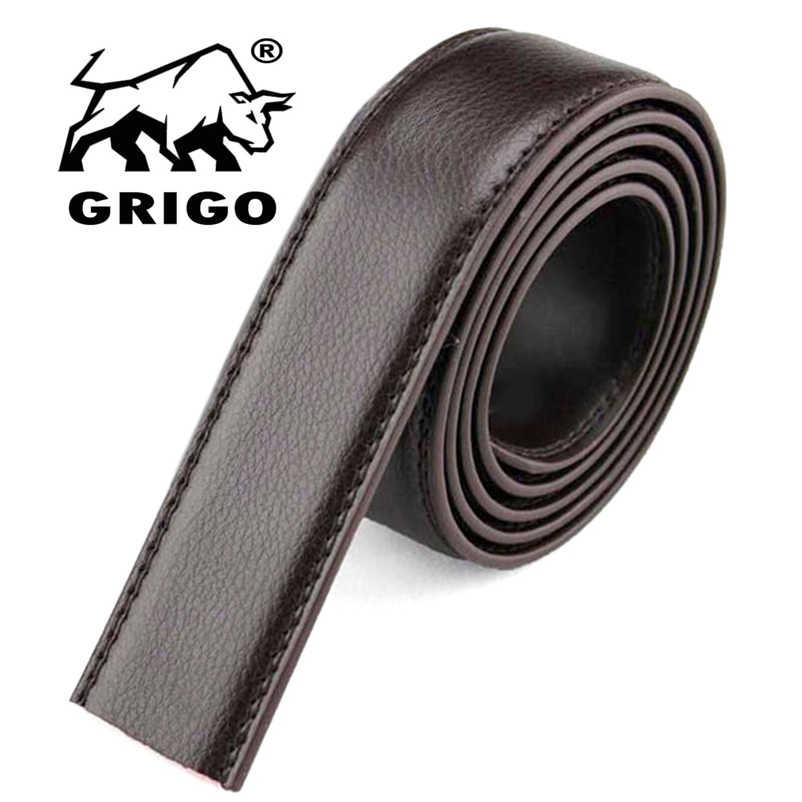 Fashion Men's Automatic Real Leather Ratchet Belt Strap Jeans Waistband Gift