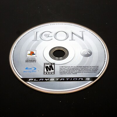 Def Jam: Icon (Sony PlayStation 3 PS3, 2007) Tested! Disc Only