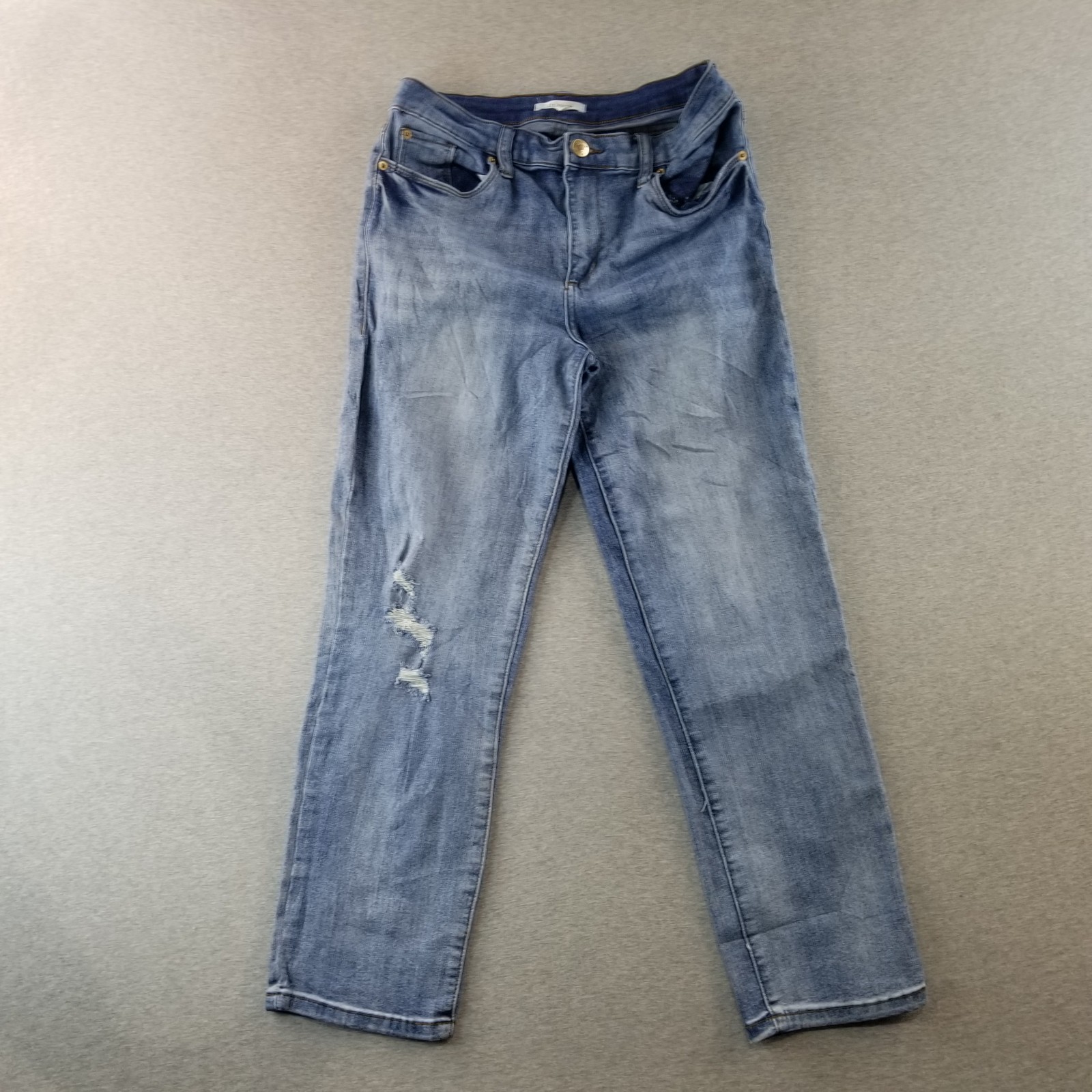 STS Blue Jeans Women's Sz 8/29 Blue Wash Carly High Rise Indie Stretch Normcore