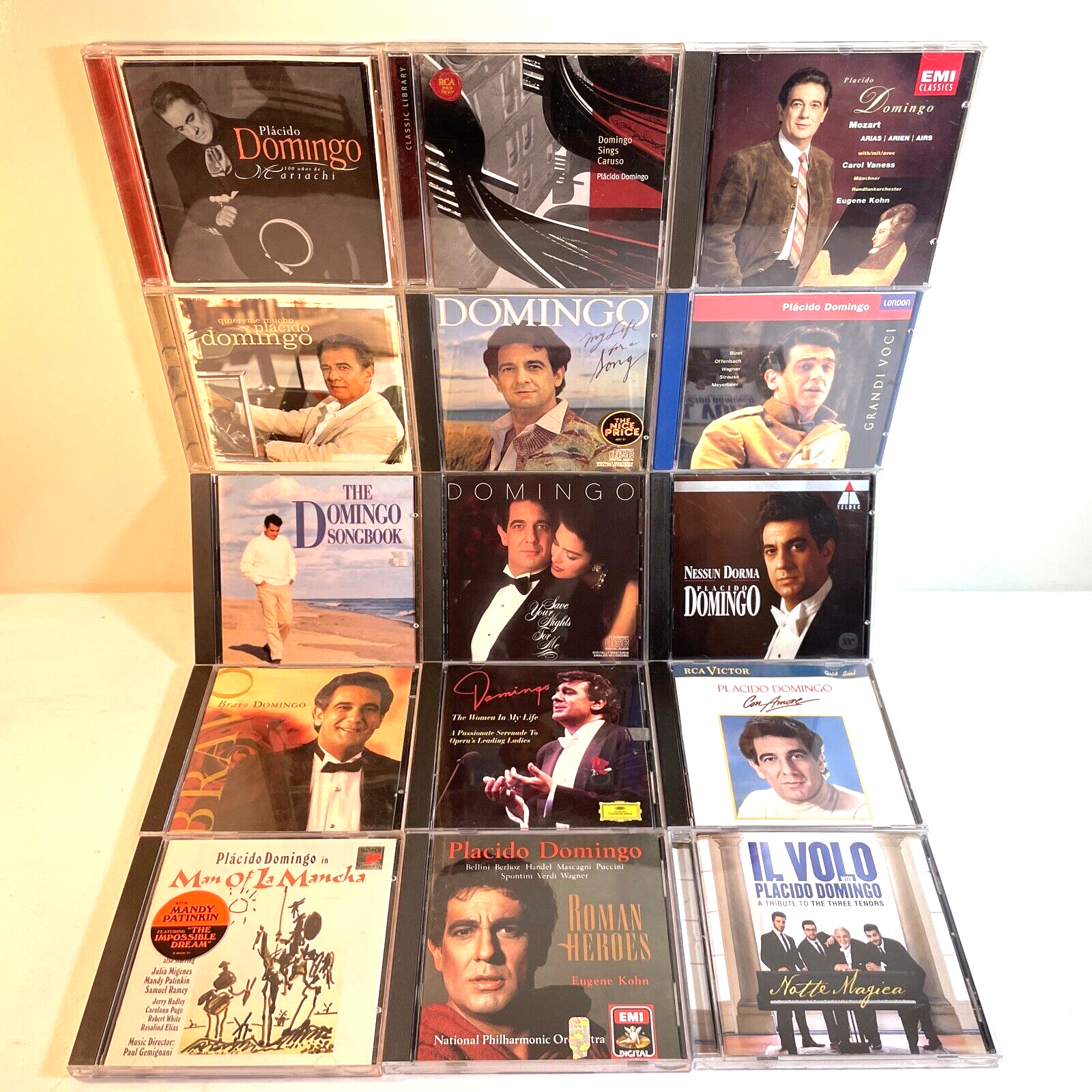 15 PLACIDO DOMINGO ALBUMS (CD Lot) Opera | eBay