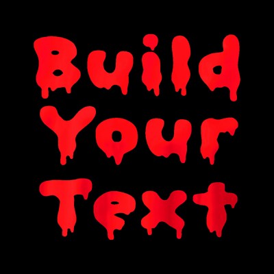 Build Your Text Sticker - Custom Text Chrome Decal