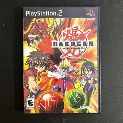 Bakugan Battle Brawlers Sony Playstation 2 PS2 Complete With Manual CIB Tested!
