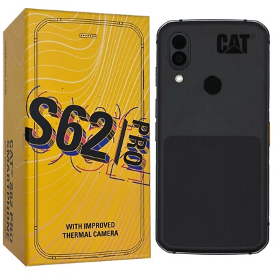 Cat S62 PRO おまけ付き 訳あり品 BNIB Caterpillar CAT S62 Pro Dual-SIM 128GB Black Factory