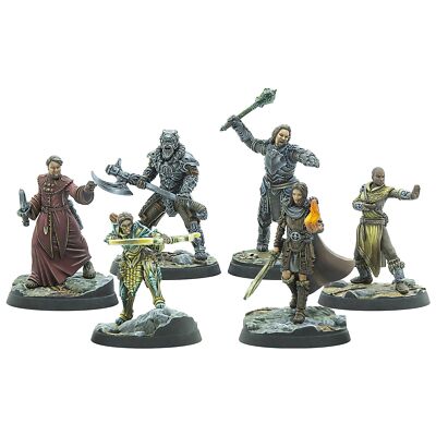Modiphius Entertainment: The Elder Scrolls: Call to Arms: Dragonborn Heroes - 6 