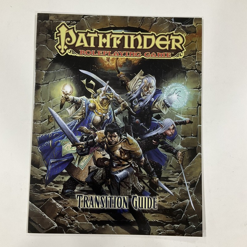 Pathfinder transition guide 2013 paizo sc NM near mint