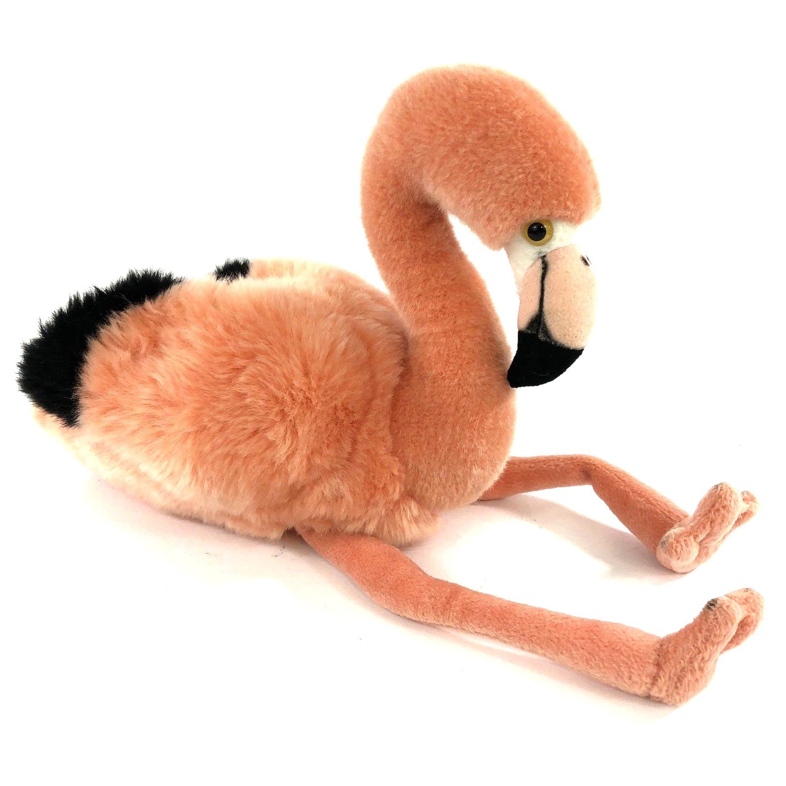 Cascade Toy Sitting Pink Coral Flamingo Plush Stuffed Toy 15