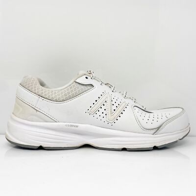 

New Balance Womens 411 V2 WW411WT2 Белая повседневная обувь Кроссовки Размер 10 D, Белый, 411 V2