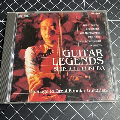 CD GUITAR LEGENDS, SHIN-ICHI FUKUDA - HOMAGE TO GREAT POPULAR GUITARISTS