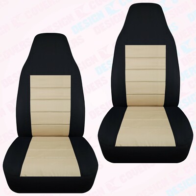 Nice two tone car seat covers Fits Smart Fortwo 2008 to 2013 Choice of 25 colors
