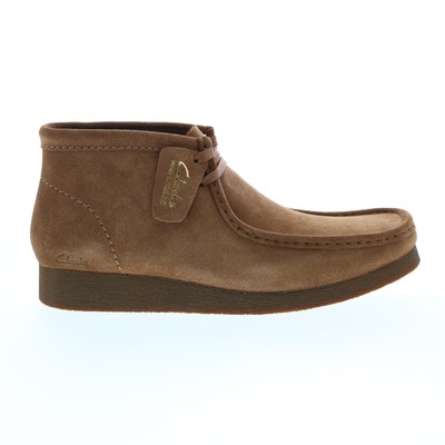 

Ботинки Clarks Wallabee 2 26161149 Мужские коричневые замшевые ботинки Chukka на шнуровке, Коричневый, Clarks Wallabee Boot 2