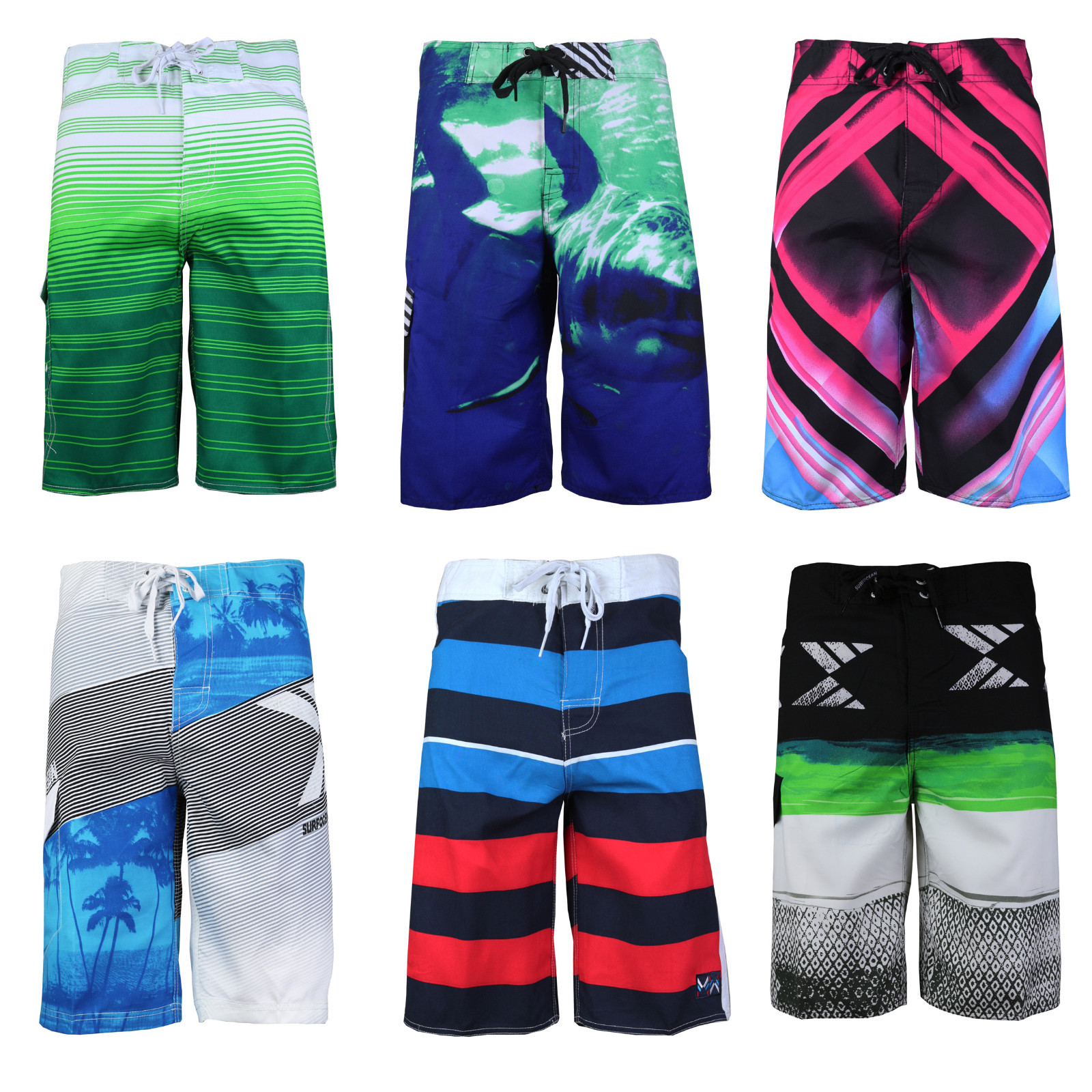 

Surf Ocean мужские пляжные спортивные купальники купальный костюм плавки Slim Fit шорты для досок