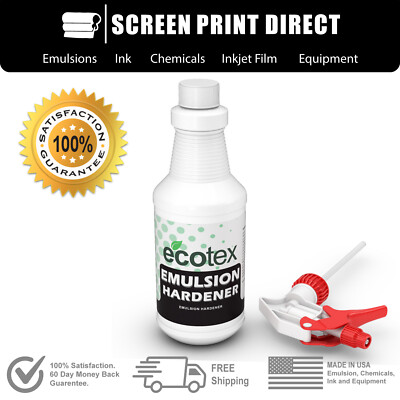Ecotex  Emulsion Hardener - Long Run Screen Printing Emulsion Hardener - 16oz