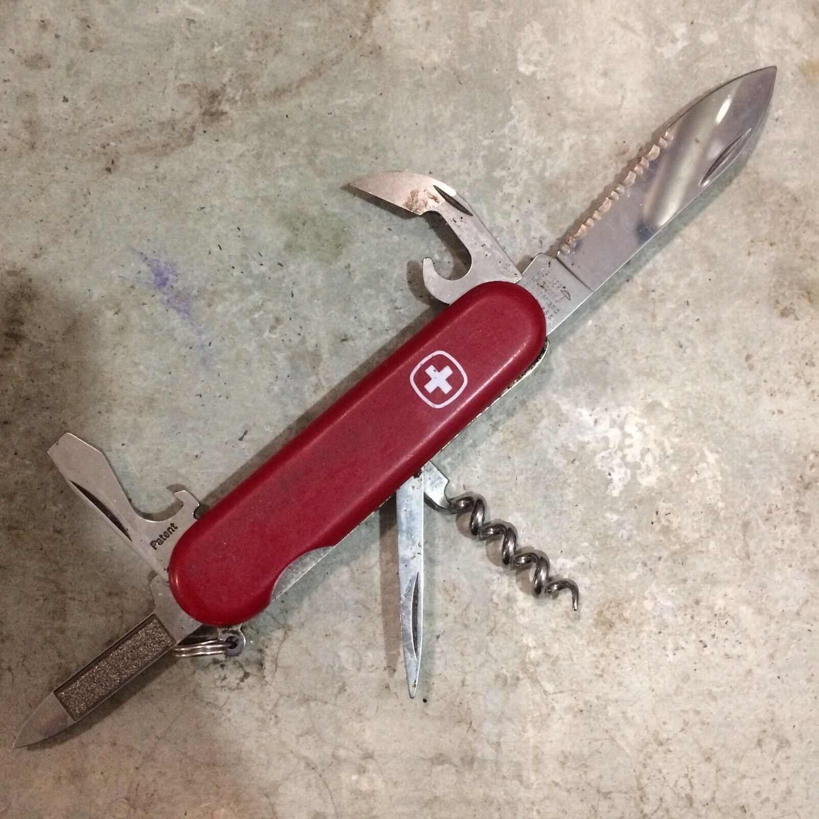 RARE SERRATED COMMANDER Wenger Swiss Army Knife Multitool 85mm Delemont Partial | eBay RARE SERRATED COMMANDER Wenger Swiss Army Knife Multitool 85mm Delemont Partial | eBay