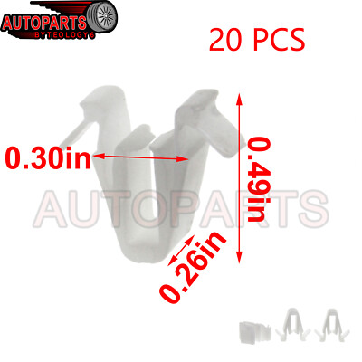 Plastic 20 pcs clips For Toyota KPN50 67771-58010 6777158010 PF-C993 A21369