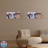 XOHYW 2 Pack 24 Inch Clear Acrylic Magazine Holder, Floating Brochure Display, Invisible Record Holder Magazine Rack, Hanging Bookshelf Literature for Waiting Room, Office, Home