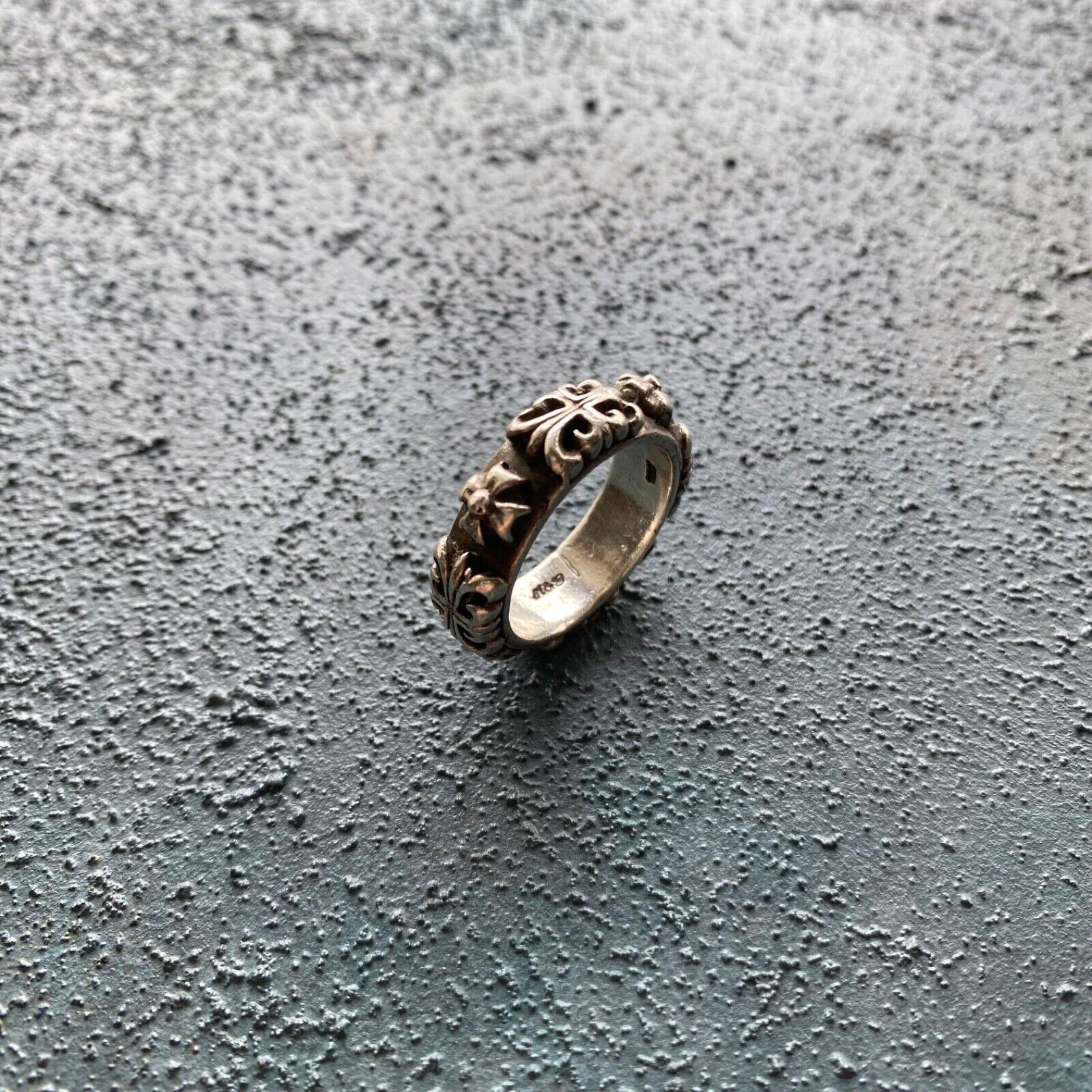 A&G Sterling Silver 925 Ring US 9 1/4 JAPAN 19 Gothic Cross A&G Sterling Silver 925 Ring US 9 1/4 JAPAN 19 Gothic Cross