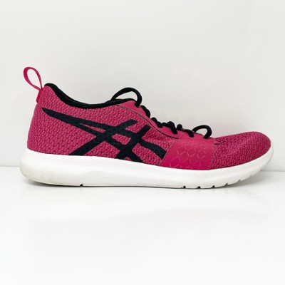 Розовые кроссовки для бега Asics Girls kanmei C745N, размер 4,5