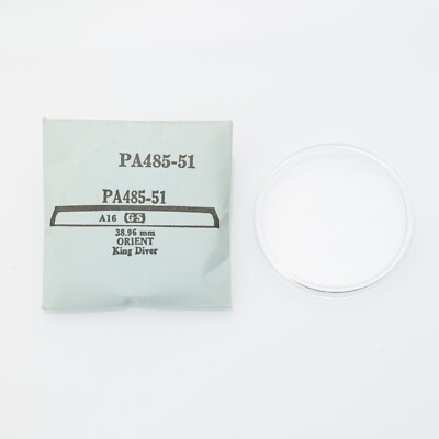 G-S Acrylic Watch Crystal PA485-51 For ORIENT King Diver - 38.96mm (PA1D20)