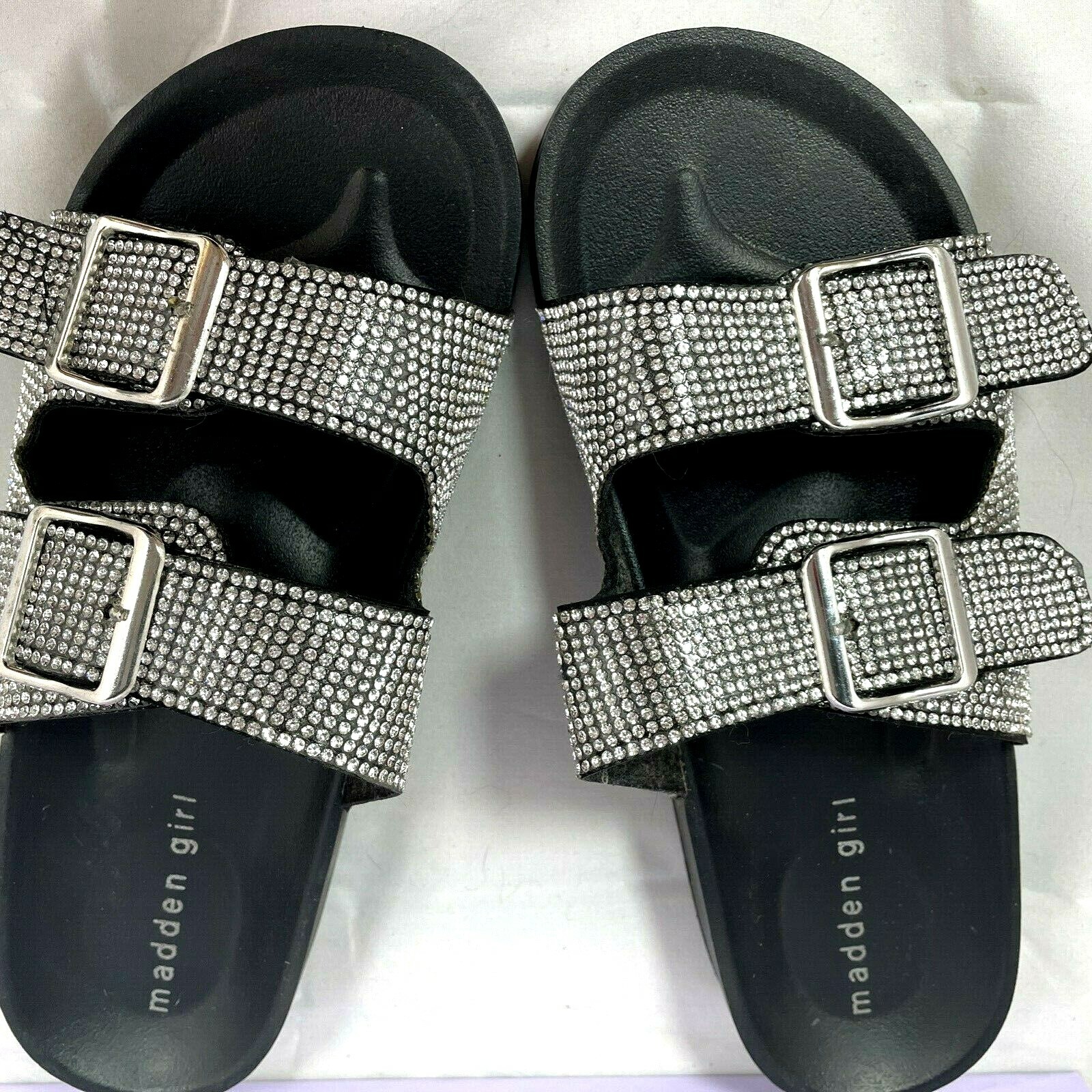 madden girl rhinestone sandals
