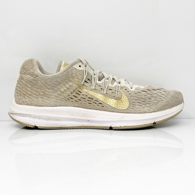 

Кроссовки Nike Womens Zoom Winflo 5 AA7414-008 белые кроссовки размер 9,5, Белый, Winflo 5