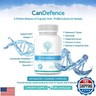 CanDefence - Candida Cleanse Ultimate Extra Strength All-in-ONE Formulation with Caprylic Acid, Probiotics and a synergistic Balance of 11 Different Botanicals - 90 Capsules