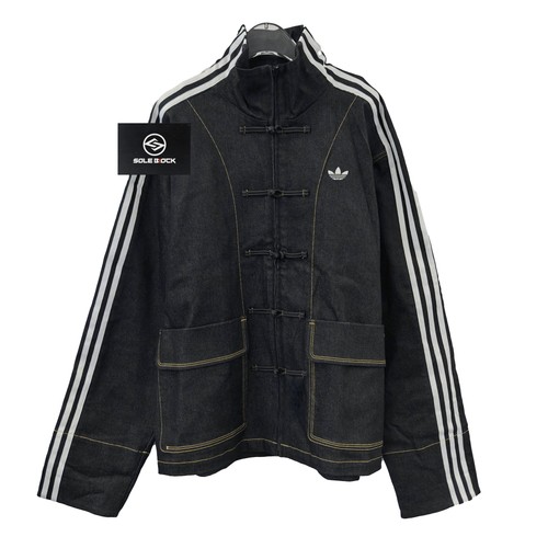 海外限定2XL adidas デニムジャケット 黒　JW1969 海外限定S adidas デニムジャケット 黒 JW1969 - メルカリ