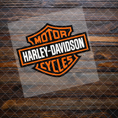 DTF Transfer Ready to Press | Harley Davidson Logo | Motorcycle T-Shirt Design