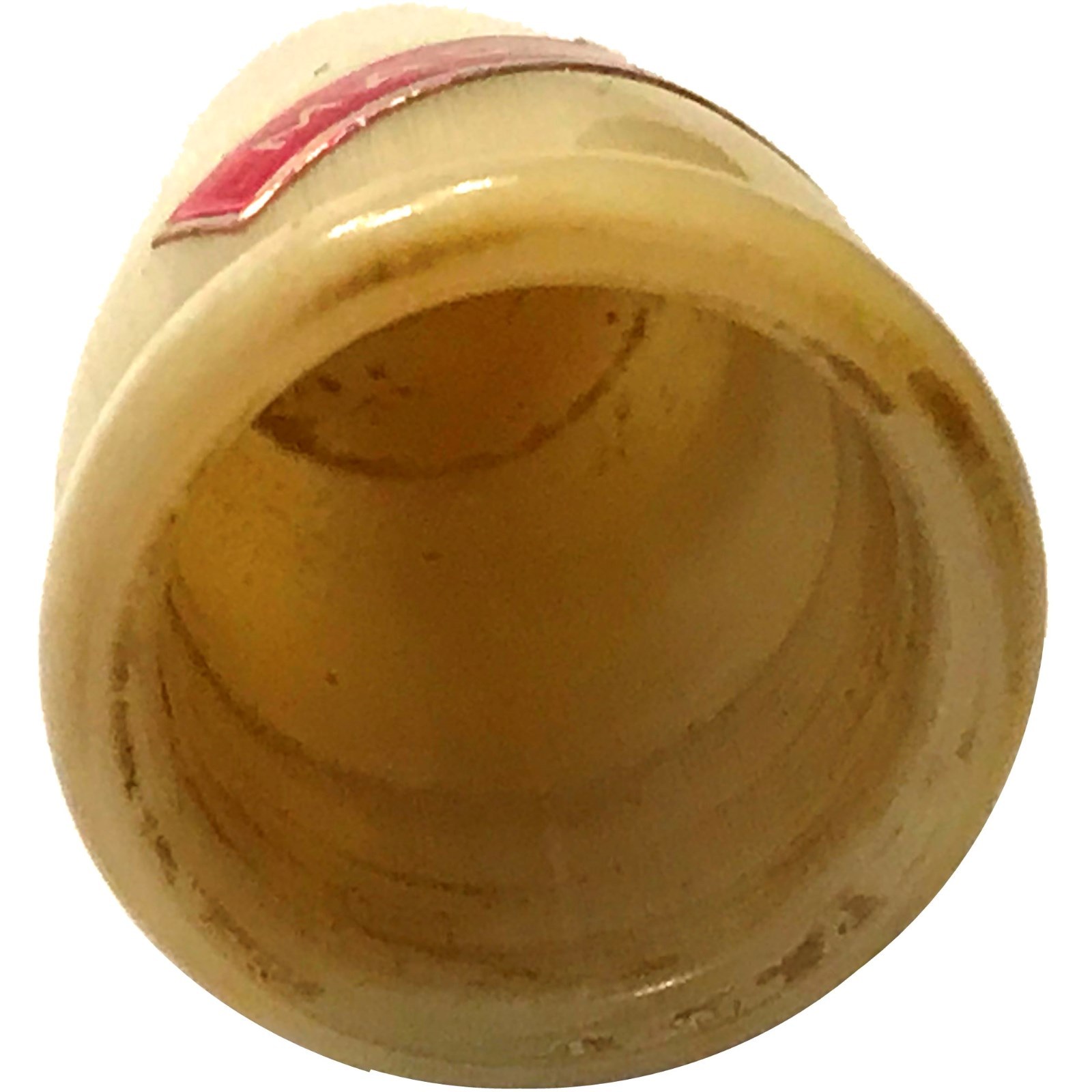 Vintage Thimble Bovine(?) horn, made in Uruguay