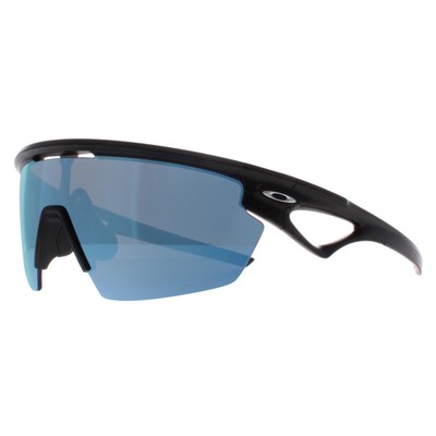 Pre-owned Oakley Sunglasses Sphaera Oo9403-05 Matte Black Prizm Deep Water Polarized In Blue