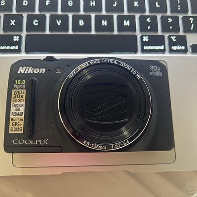 Nikon Coolpix S9700 30x Wide Optical Zoom Digital Camera READ as