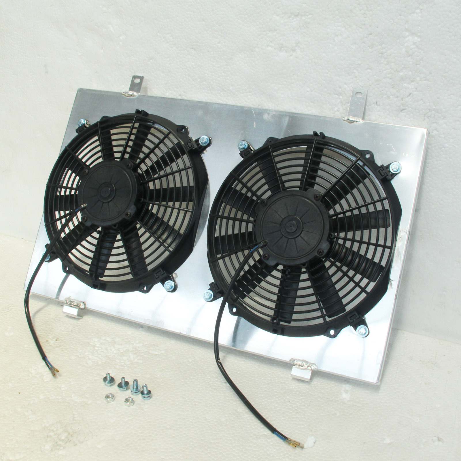 小物 mofu 350z Radiator Fan Mishimoto Aluminum Fan Shroud Fits Nissan