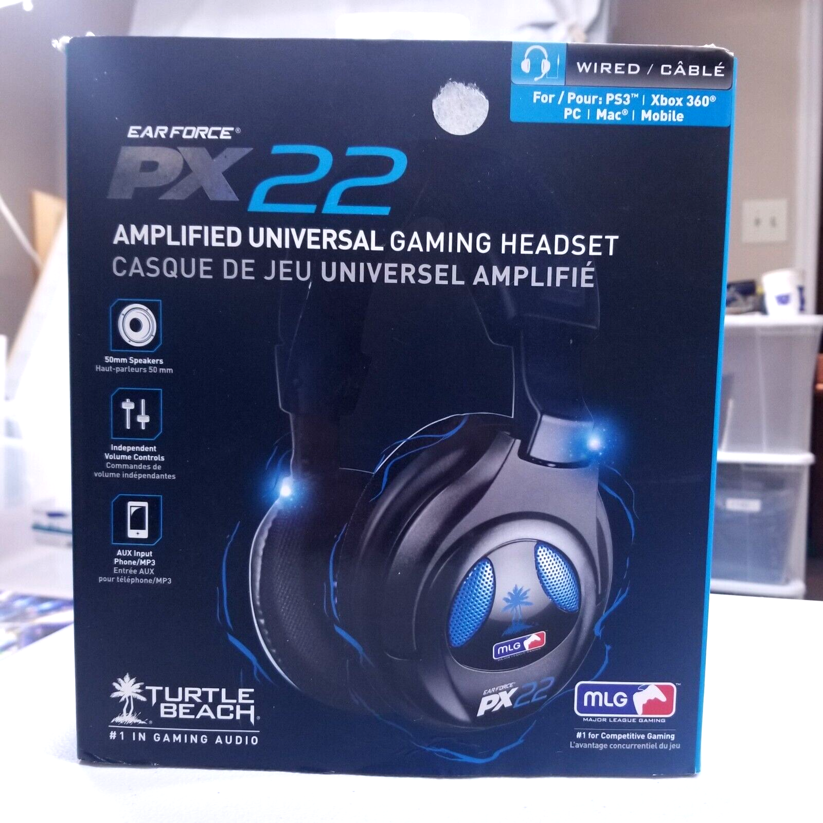 Turtle Beach PS3 Ear Force PX22 Headset NO EARPADS eBay