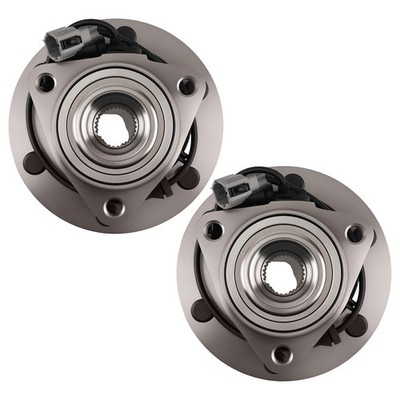 Complete Wheel Bearing Hubs Kit for Infiniti QX56 Nissan Titan 2008-11 WE61127