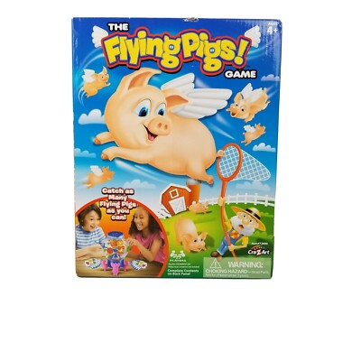 The Flying Pigs Game -Family Fun - Catch as many as you can! Cra Z Art *New