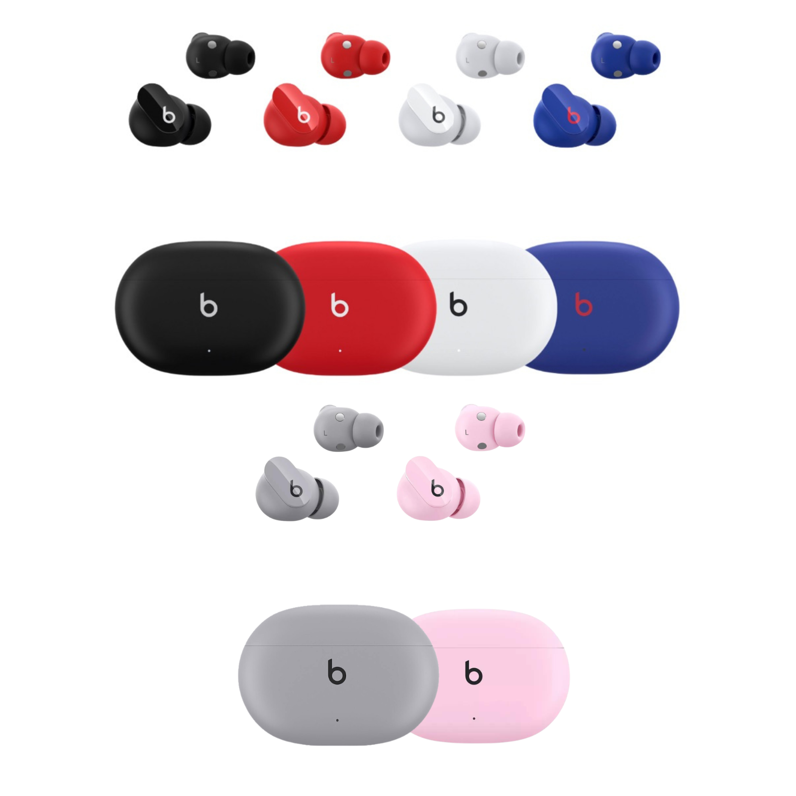 Beats Studio Buds Totally Wireless Earphones Replacement Left Right Side or Case Beats Studio Buds Totally Wireless Earphones Replacement Left Right Side or Case