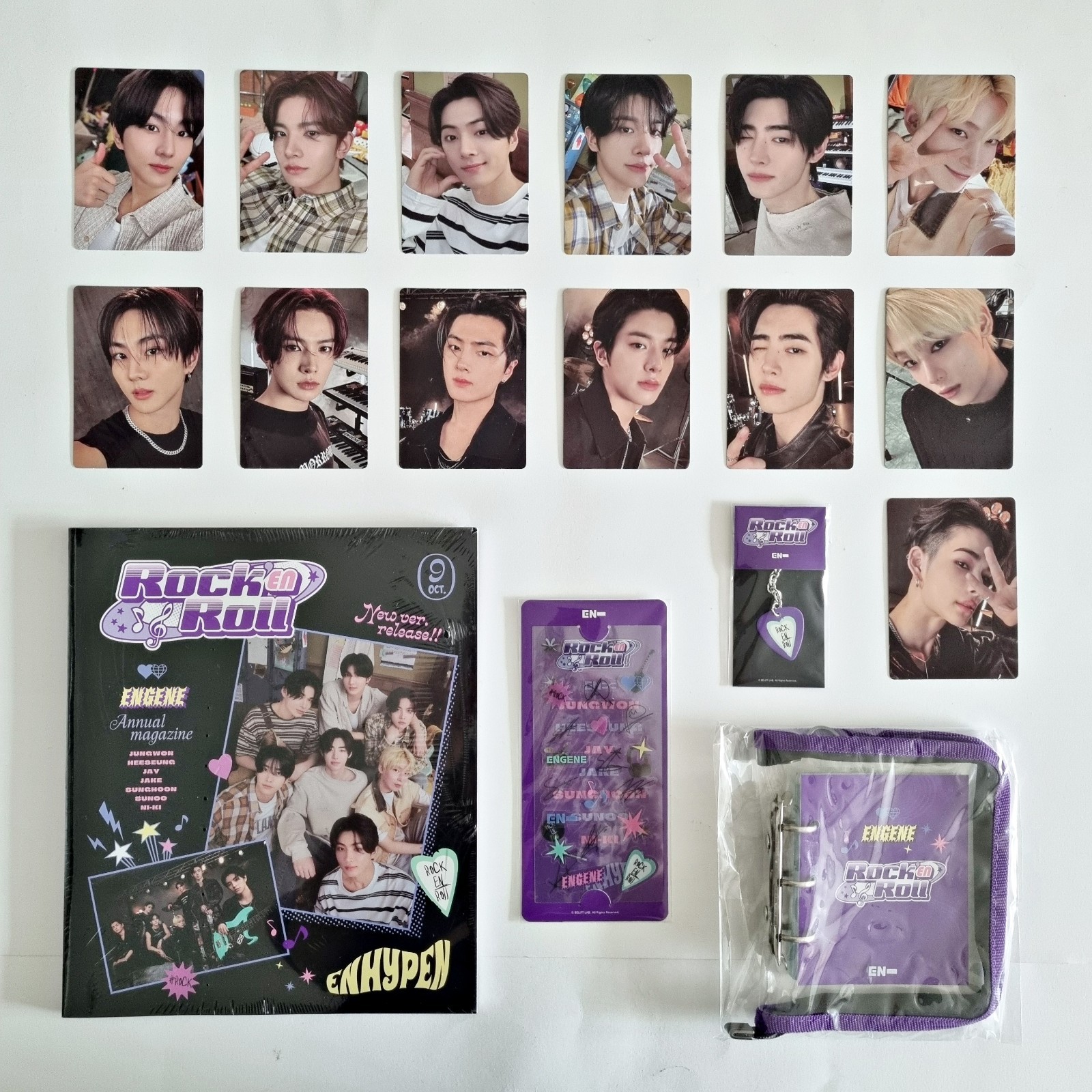 Enhypen Engene Weverse Membership Kit Rock EN Roll Official