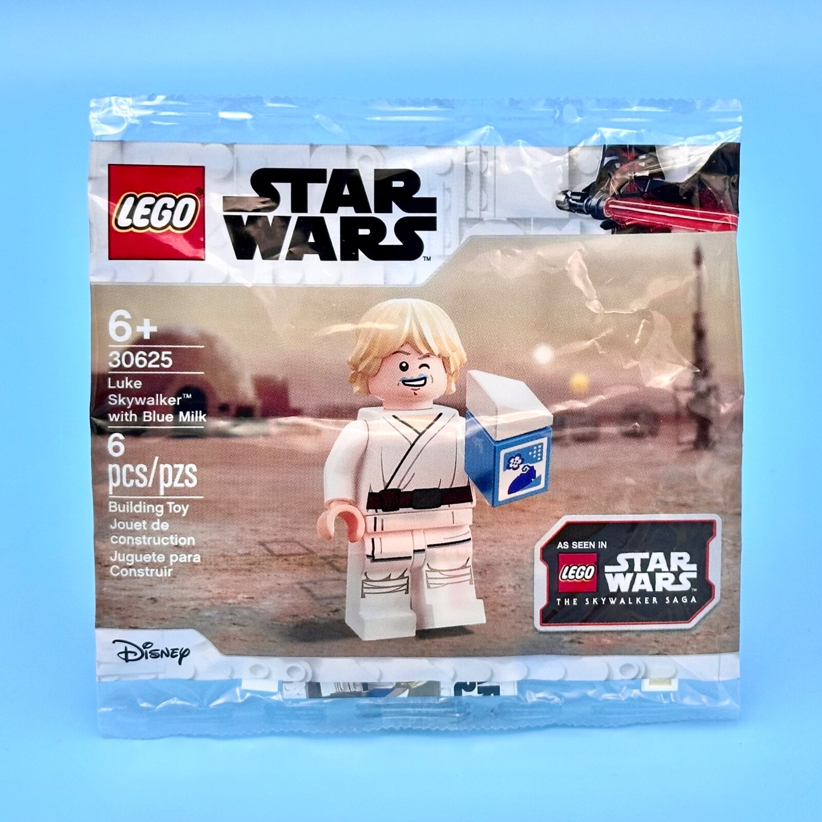 LEGO Star Wars Skywalker Saga Deluxe Edition Luke w/ Blue Milk MInifigure  30625 | eBay